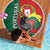 Portugal Beach Blanket Rooster With Coat Of Arms - Wonder Print Shop