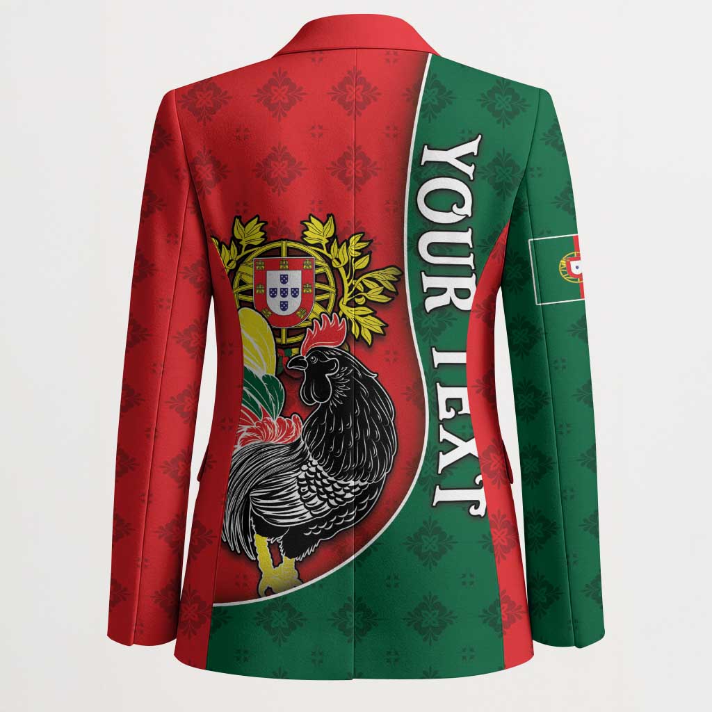Personalized Portugal Blazer Rooster With Coat Of Arms - Wonder Print Shop