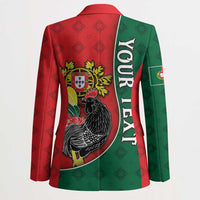 Personalized Portugal Blazer Rooster With Coat Of Arms - Wonder Print Shop