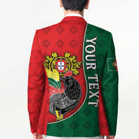 Personalized Portugal Blazer Rooster With Coat Of Arms - Wonder Print Shop