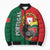 Personalized Portugal Bomber Puffer Jacket Rooster With Coat Of Arms - Wonder Print Shop