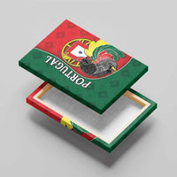 Portugal Canvas Wall Art Rooster With Coat Of Arms - Wonder Print Shop