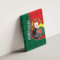 Portugal Canvas Wall Art Rooster With Coat Of Arms - Wonder Print Shop