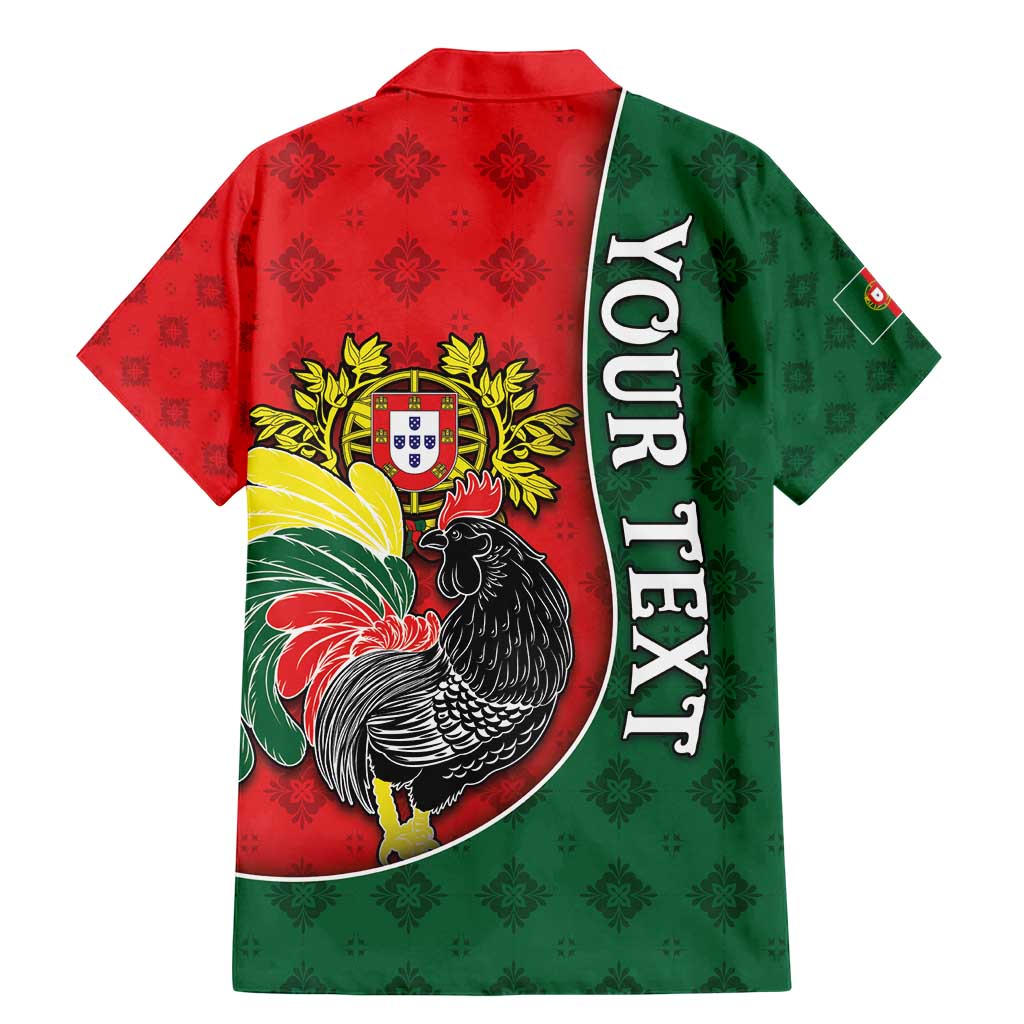 Personalized Portugal Family Matching Mermaid Dress and Hawaiian Shirt Rooster With Coat Of Arms - Wonder Print Shop