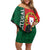 Personalized Portugal Family Matching Off Shoulder Short Dress and Hawaiian Shirt Rooster With Coat Of Arms - Wonder Print Shop