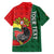 Personalized Portugal Family Matching Puletasi and Hawaiian Shirt Rooster With Coat Of Arms - Wonder Print Shop