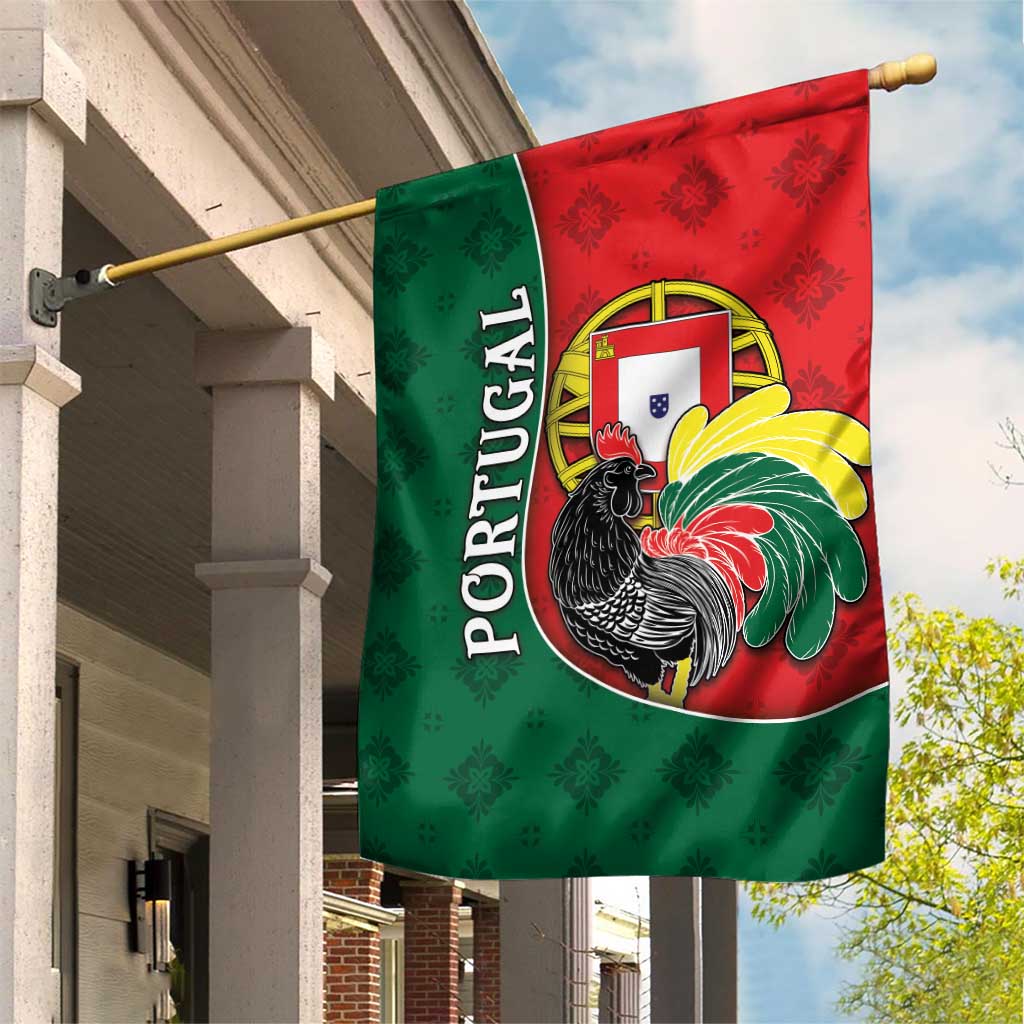Portugal Garden Flag Rooster With Coat Of Arms - Wonder Print Shop