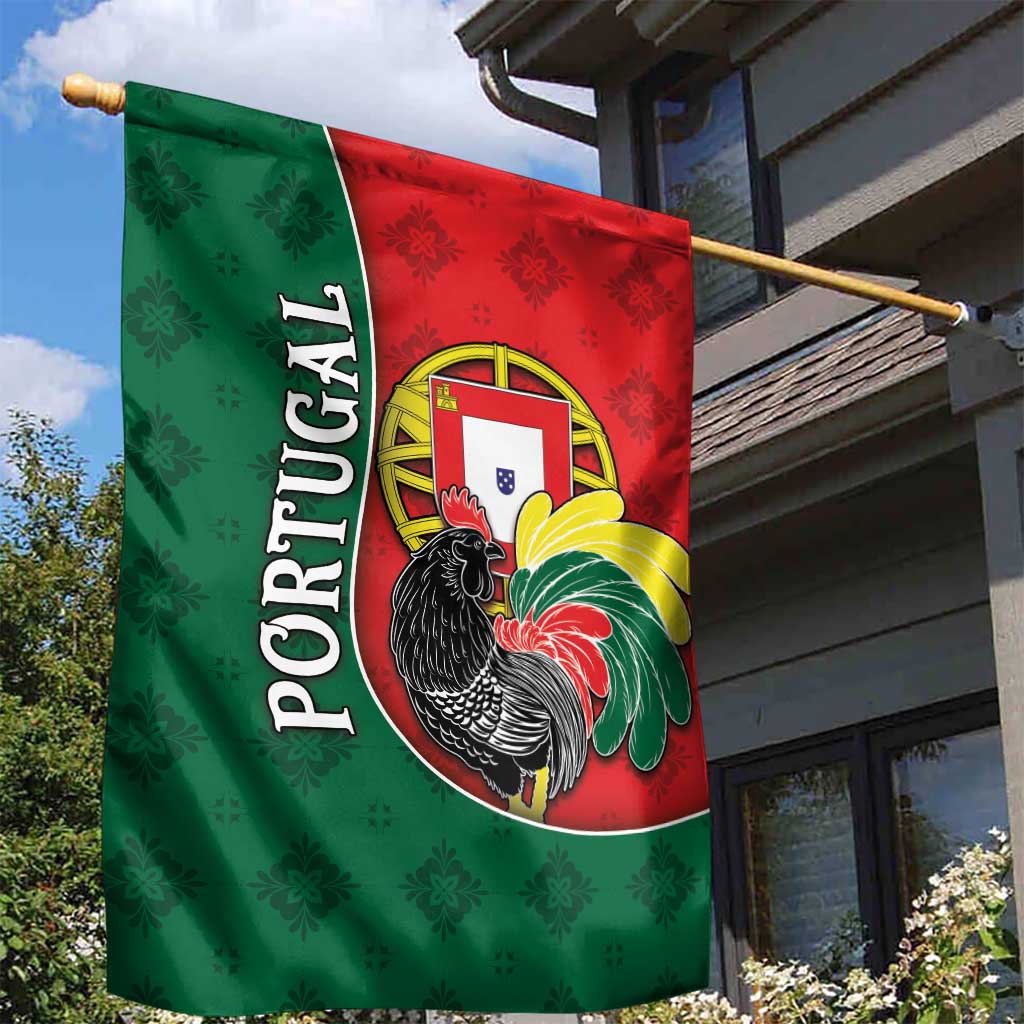 Portugal Garden Flag Rooster With Coat Of Arms - Wonder Print Shop