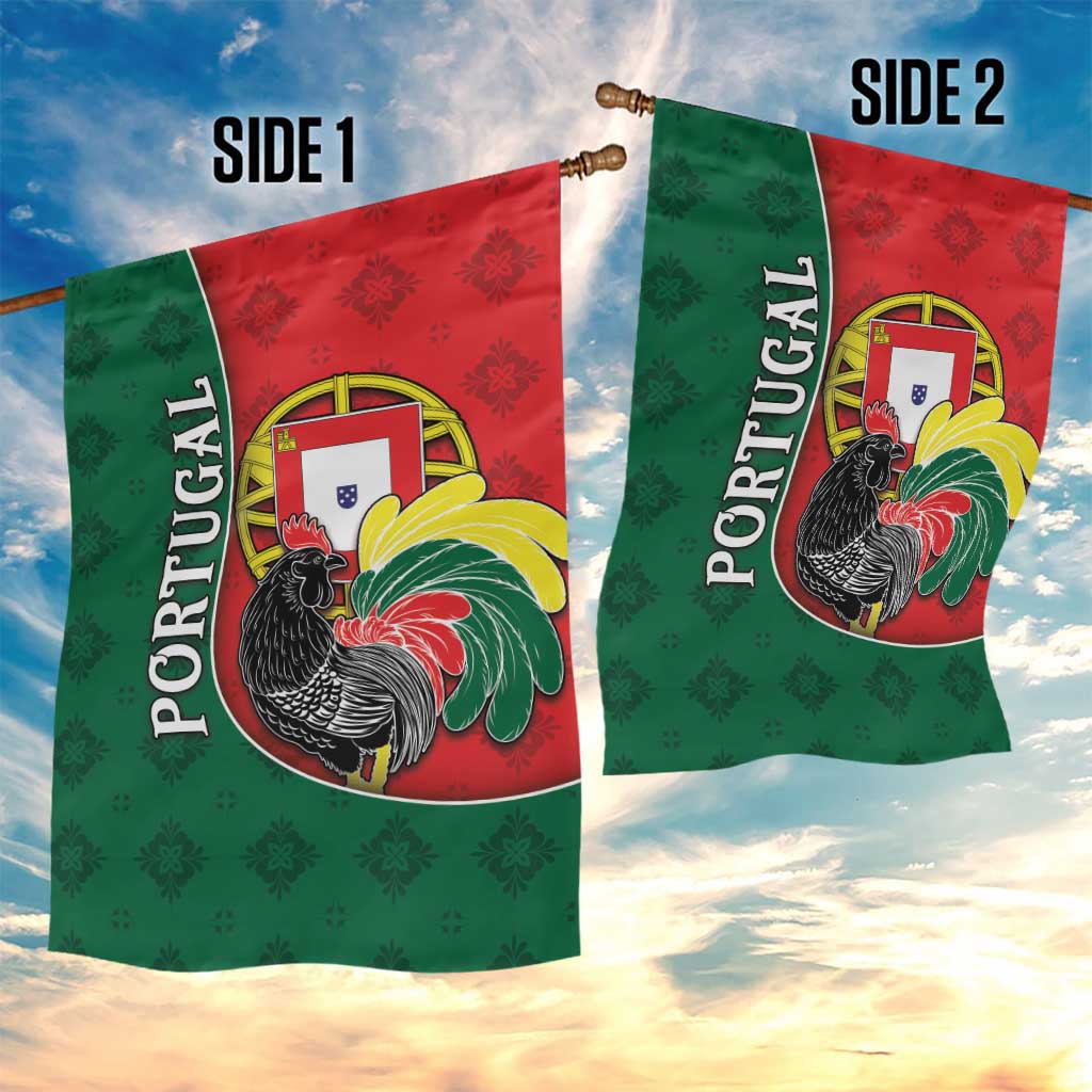 Portugal Garden Flag Rooster With Coat Of Arms - Wonder Print Shop