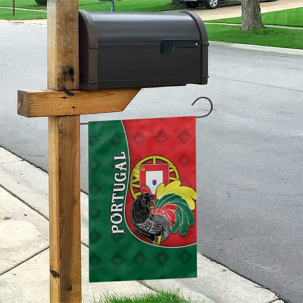 Portugal Garden Flag Rooster With Coat Of Arms - Wonder Print Shop