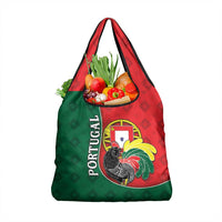 Portugal Grocery Bag Rooster With Coat Of Arms - Wonder Print Shop