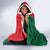 Portugal Hooded Blanket Rooster With Coat Of Arms - Wonder Print Shop
