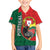Personalized Portugal Kid Hawaiian Shirt Rooster With Coat Of Arms - Wonder Print Shop
