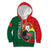 Personalized Portugal Kid Hoodie Rooster With Coat Of Arms - Wonder Print Shop