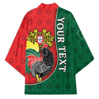 Personalized Portugal Kimono Rooster With Coat Of Arms - Wonder Print Shop
