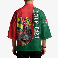 Personalized Portugal Kimono Rooster With Coat Of Arms - Wonder Print Shop