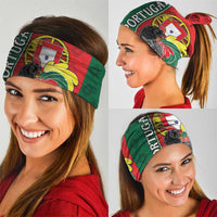 Portugal Neck Gaiter Rooster With Coat Of Arms - Wonder Print Shop