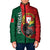 Personalized Portugal Padded Jacket Rooster With Coat Of Arms - Wonder Print Shop