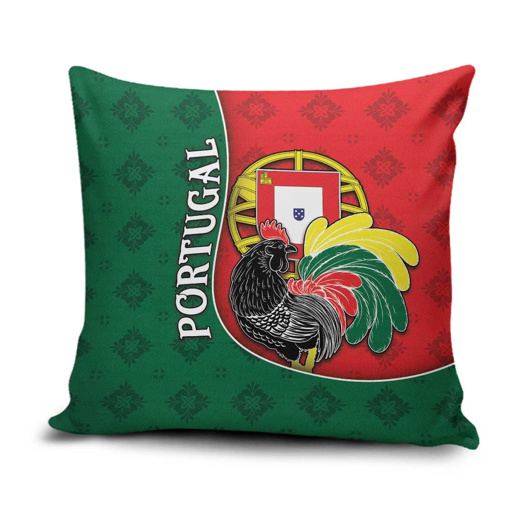 Portugal Pillow Cover Rooster With Coat Of Arms - Wonder Print Shop