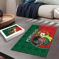 Portugal Puzzle Rooster With Coat Of Arms - Wonder Print Shop