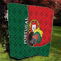 Portugal Quilt Rooster With Coat Of Arms - Wonder Print Shop
