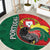 Portugal Round Carpet Rooster With Coat Of Arms - Wonder Print Shop
