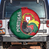 Portugal Spare Tire Cover Rooster With Coat Of Arms - Wonder Print Shop