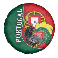 Portugal Spare Tire Cover Rooster With Coat Of Arms - Wonder Print Shop