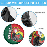 Portugal Spare Tire Cover Rooster With Coat Of Arms - Wonder Print Shop