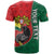 Personalized Portugal T Shirt Rooster With Coat Of Arms - Wonder Print Shop