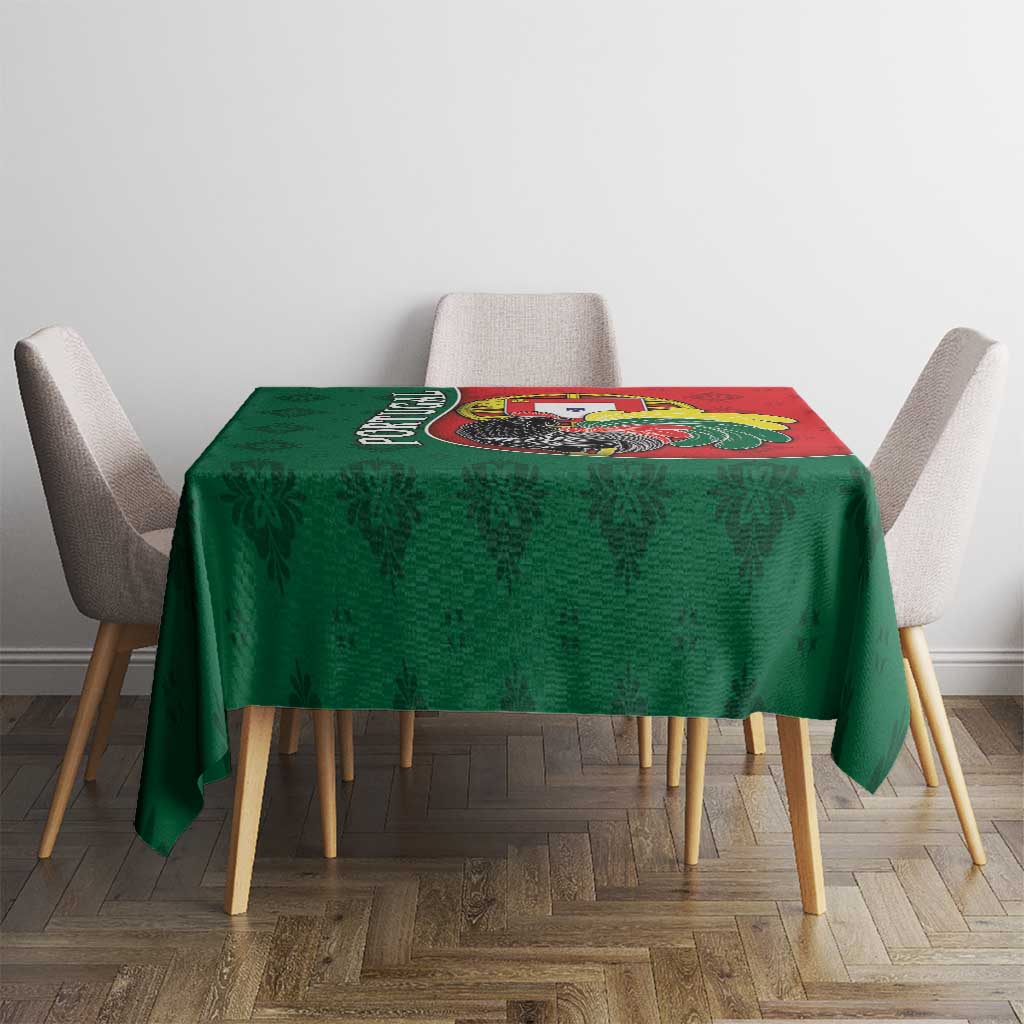 Portugal Tablecloth Rooster With Coat Of Arms - Wonder Print Shop