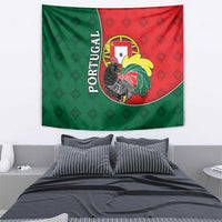 Portugal Tapestry Rooster With Coat Of Arms - Wonder Print Shop
