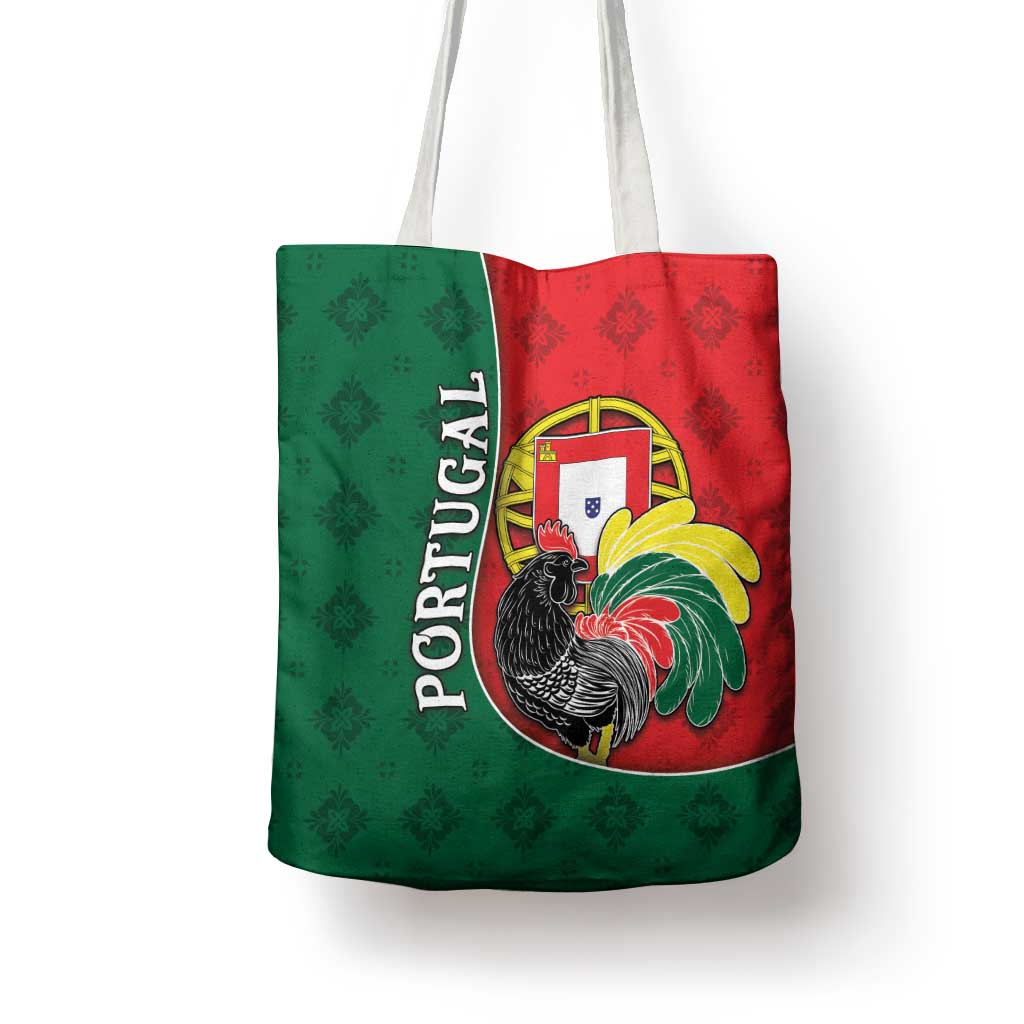 Portugal Tote Bag Rooster With Coat Of Arms - Wonder Print Shop