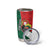 Personalized Portugal Tumbler Cup Rooster With Coat Of Arms - Wonder Print Shop