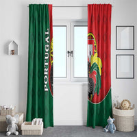 Portugal Window Curtain Rooster With Coat Of Arms - Wonder Print Shop