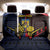 Romania Back Car Seat Cover The Eurasian Lynx With The Peony - Wonder Print Shop