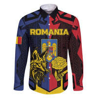 Personalized Romania Family Matching Mermaid Dress and Hawaiian Shirt The Eurasian Lynx With The Peony - Wonder Print Shop