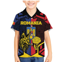 Personalized Romania Family Matching Mermaid Dress and Hawaiian Shirt The Eurasian Lynx With The Peony - Wonder Print Shop