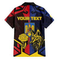 Personalized Romania Family Matching Puletasi and Hawaiian Shirt The Eurasian Lynx With The Peony - Wonder Print Shop