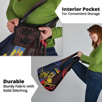 Romania Grocery Bag The Eurasian Lynx With The Peony - Wonder Print Shop