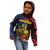 Personalized Romania Kid Hoodie The Eurasian Lynx With The Peony - Wonder Print Shop