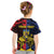 Personalized Romania Kid T Shirt The Eurasian Lynx With The Peony - Wonder Print Shop