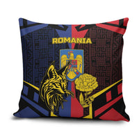 Romania Pillow Cover The Eurasian Lynx With The Peony - Wonder Print Shop