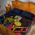 Romania Quilt Bed Set The Eurasian Lynx With The Peony - Wonder Print Shop