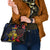 Romania Shoulder Handbag The Eurasian Lynx With The Peony - Wonder Print Shop