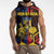 Personalized Romania Sleeveless Hoodie The Eurasian Lynx With The Peony - Wonder Print Shop