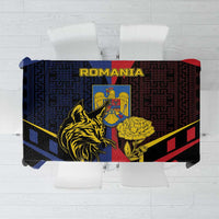 Romania Tablecloth The Eurasian Lynx With The Peony - Wonder Print Shop