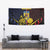 Romania Tapestry The Eurasian Lynx With The Peony - Wonder Print Shop