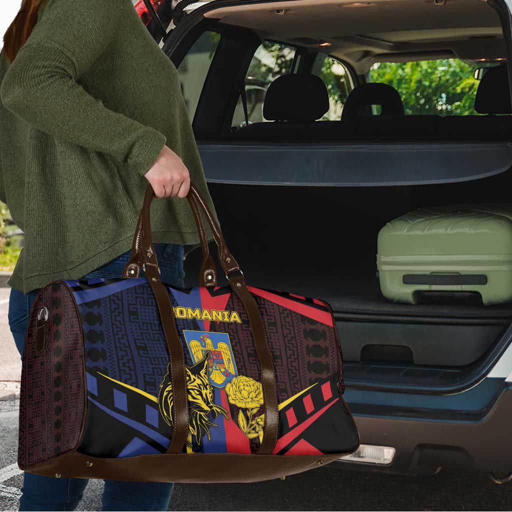 Romania Travel Bag The Eurasian Lynx With The Peony - Wonder Print Shop