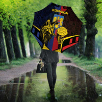 Romania Umbrella The Eurasian Lynx With The Peony - Wonder Print Shop